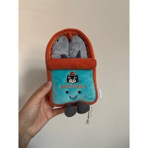 Amuseables Sardine Tin Jellycat NWT